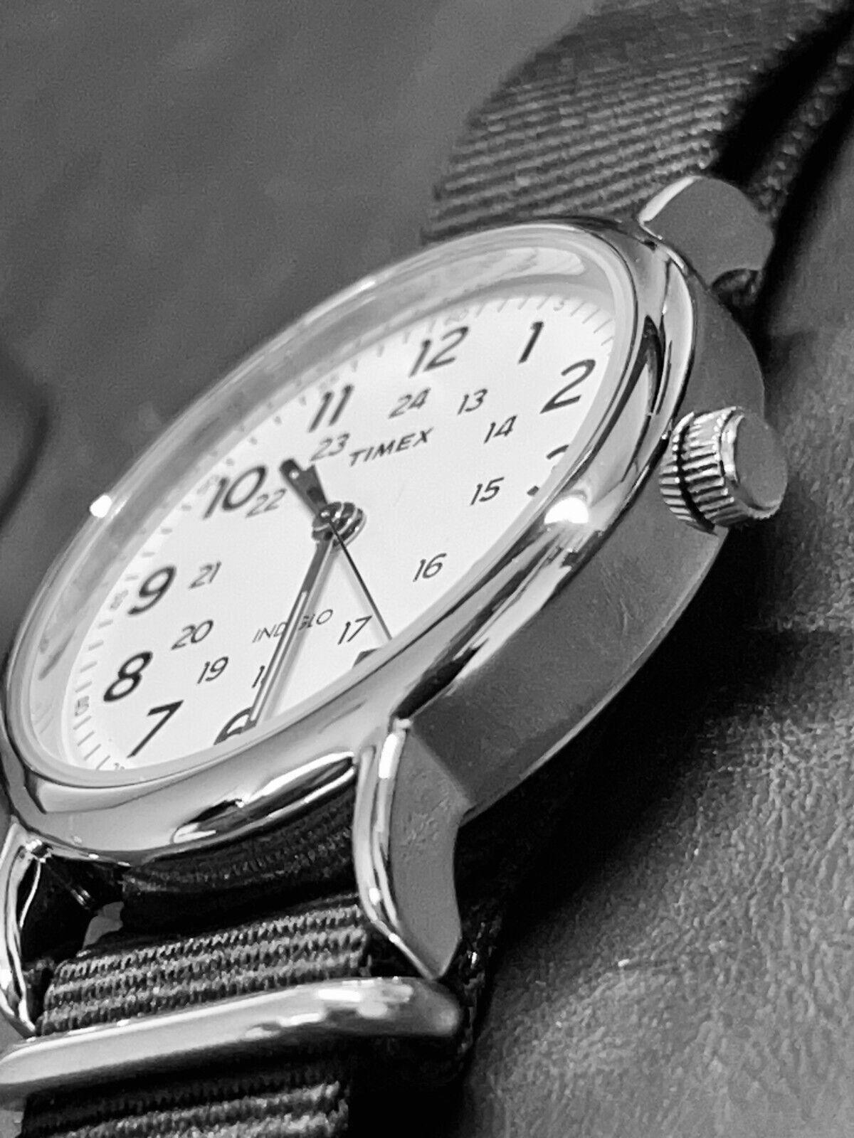 Brand New - Timex Gents Weekender Watch TW2T29200, with Original Packaging