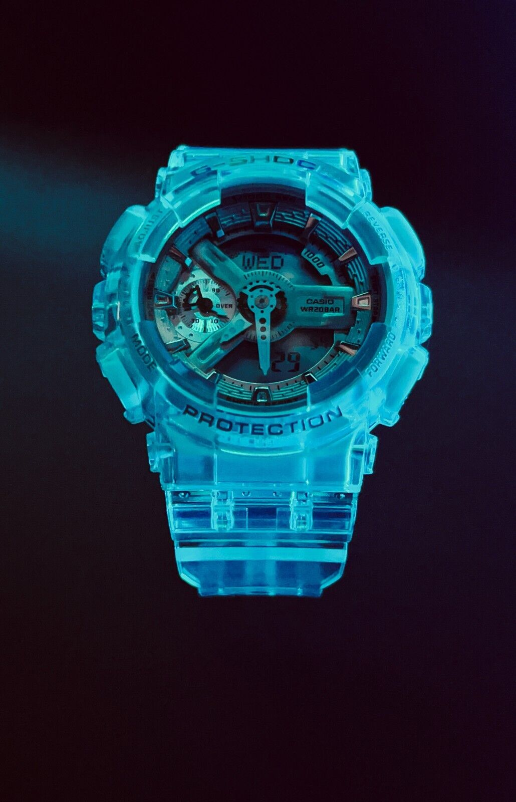 Casio G-Shock Mod - GMAS110SR - Brand New, Box and papers included