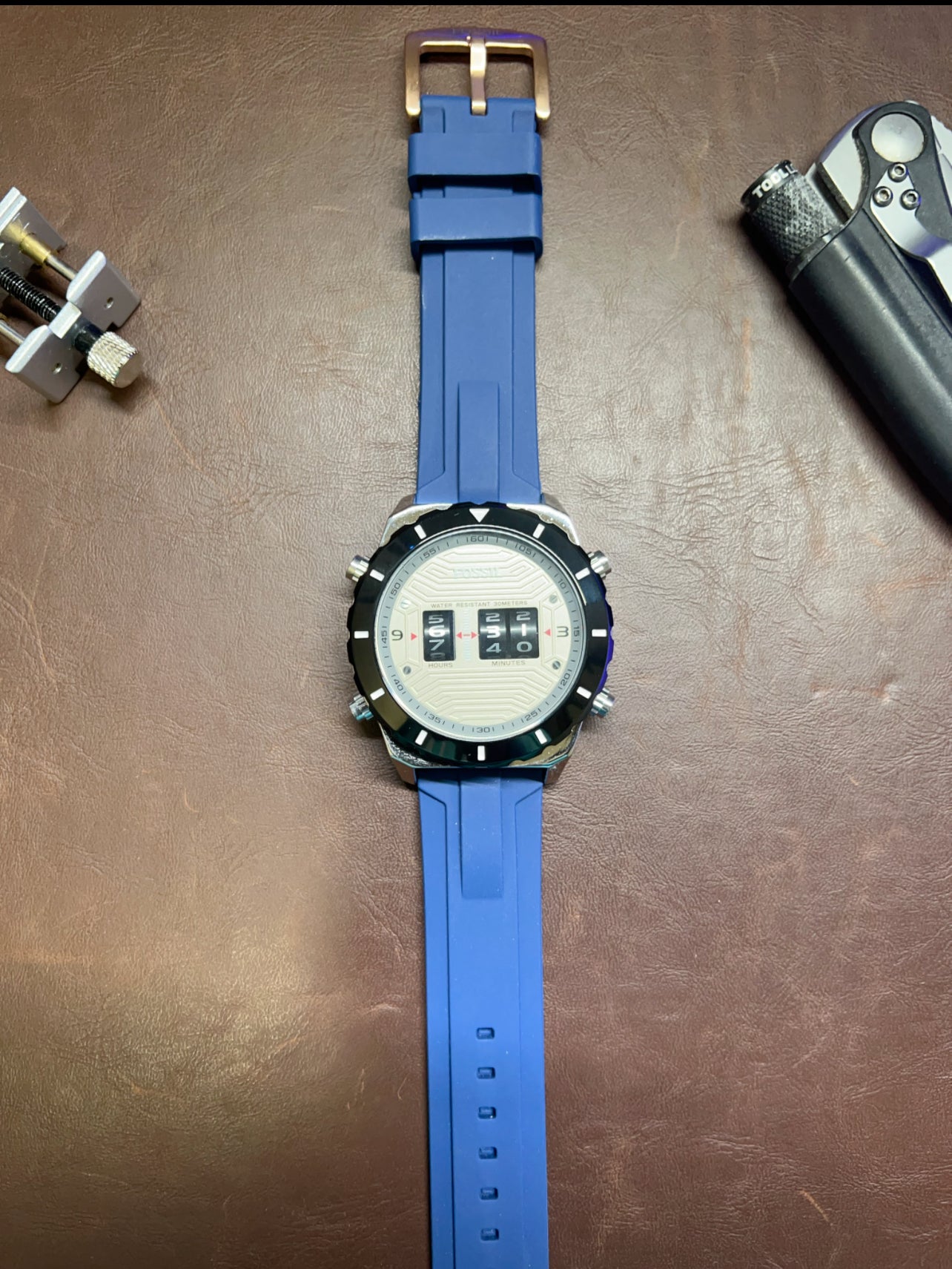 Vintage Fossil - Quartz 50mm