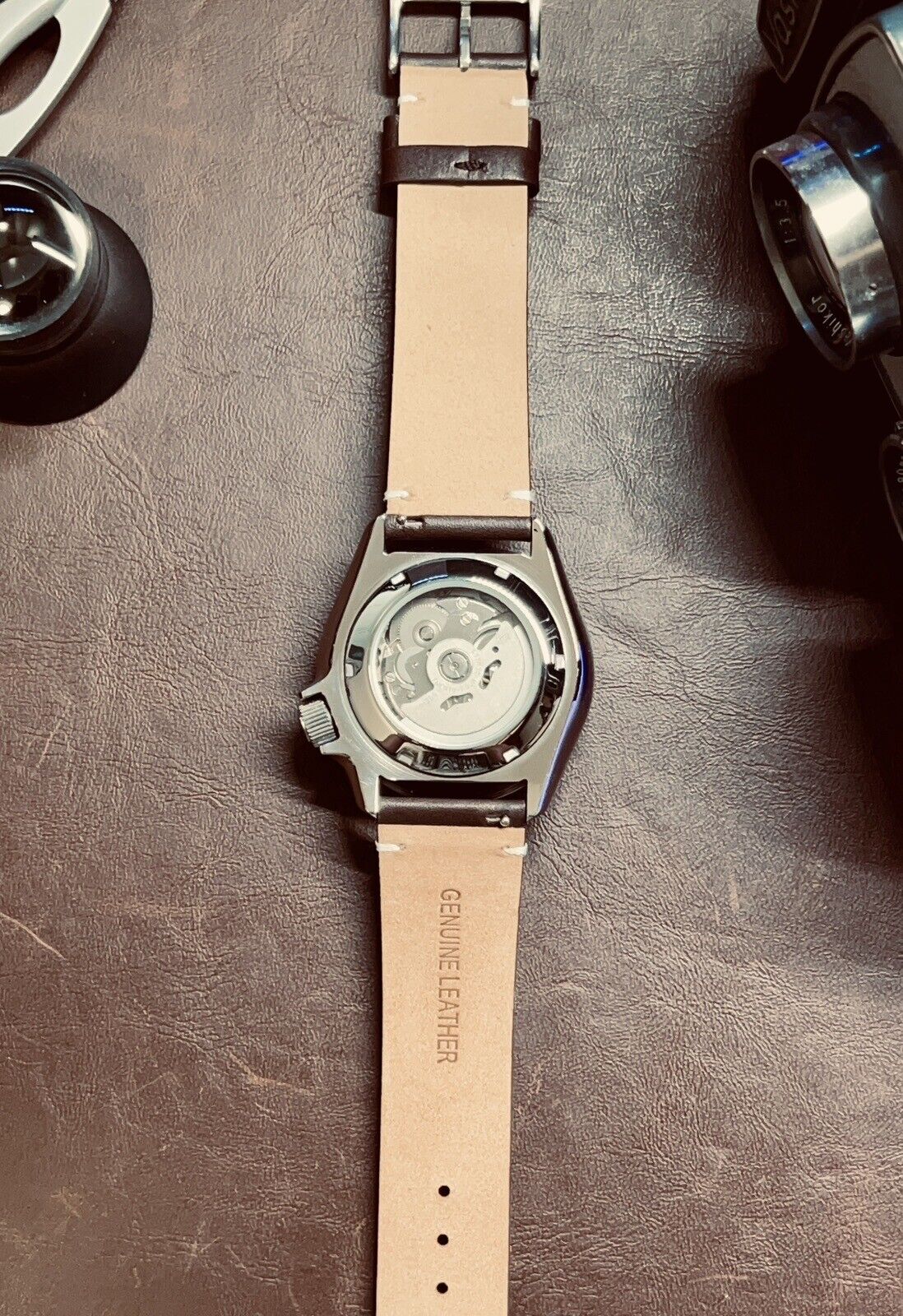Seiko Mod watch (NH35) movement - White Dial - Automatic