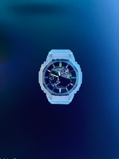 Casio G-Shock ga2100 MOD - Handpainted