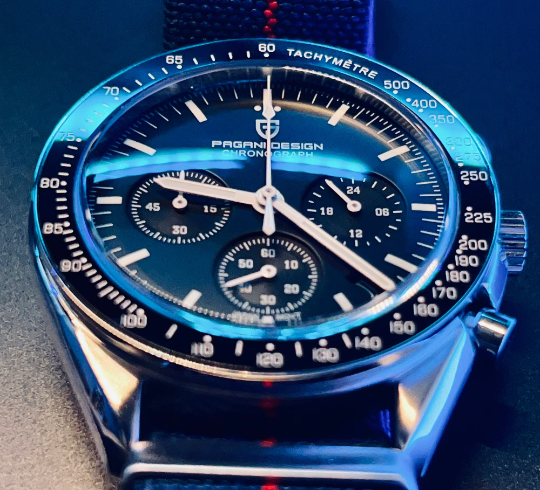 Design 1701 Moonwatch Homage Additional Strap included
