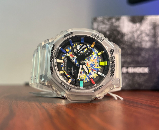 Casio G-Shock ga2100 MOD - Handpainted