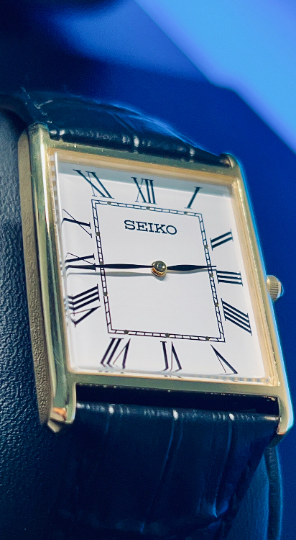 NEW - Seiko Tank - Dress Watch - calibre 4N30 - 38 x 28 mm size