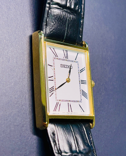 NEW - Seiko Tank - Dress Watch - calibre 4N30 - 38 x 28 mm size