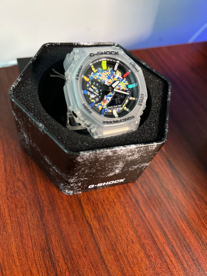 Casio G-Shock ga2100 MOD - Handpainted