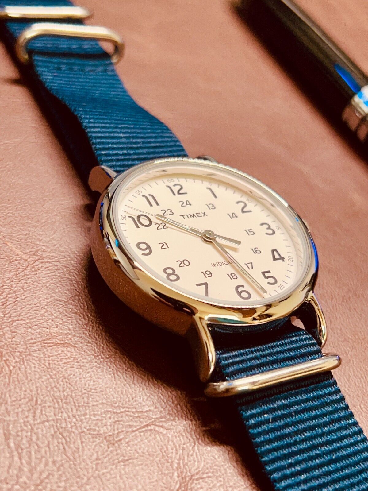 Brand New - Timex Gents Weekender Watch TW2T29200, with Original Packaging
