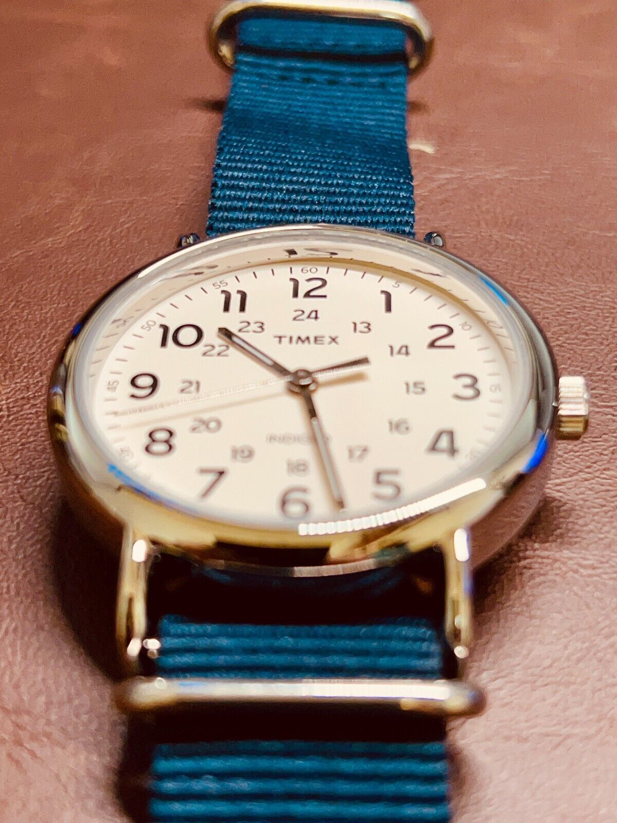 Brand New - Timex Gents Weekender Watch TW2T29200, with Original Packaging