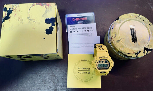 G-Shock 6900 Ed Sheeran G-Shock Limited Edition - With Boxes, Papers - Brand New