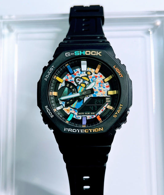 G-Shock CasiOak HappyUFO - Casio G-Shock GA-2100 MOD