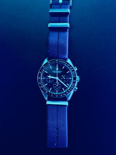 Design 1701 Moonwatch Homage Additional Strap included
