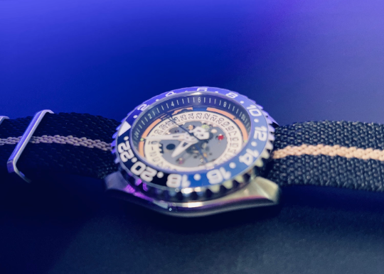 Custom designed Automatic Seiko GMT watch (NH34) movement - Modified Rare